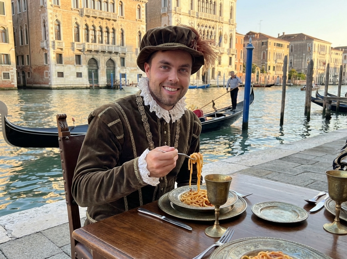 Essen in Venedig